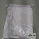 MorwenVeo Women's 2 Piece Suit Skirt Set Business Office Formal Dress Suit Peplum Blazer Jacket Midi Pencil Skirt Suits (Medium, White)