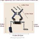 Adjustable Left Foot Accelerator Pedal for Handicap Driving - Easy Up & Switch with Right Foot - Foldable & Fits Automatic Transmission Vehicles
