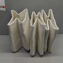 3 Packs Cotton Rope Woven Basket With Handles for Shelves -15"*10.2"*9.1"(White)