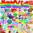 1000 Pcs Kids Party Favors Stocking Stuffers Gifts,Fidgets Toys Pack,Bulk Toys for Carnival Treasure Classroom Prizes Box,Adults Stress Relief Sensory Toys,Pinata Filler, Autism Autistic Children ADHD, Small