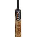 NEO Bllack Burn Edition Cricket Tennis Ball Bat, Wooden Scoop Design, Kashmir Willow| Medium to Heavy Tennis Ball| - Pack of 1 (Heavy 850 to 1000 GMS)