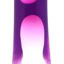 ITOTAL - Lamp Magma with Internal Beautiful Colors, Colored Bubbles and Hypnotic Wax US Plug (Purple & Pink Black Base)