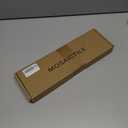 Hominter Glass Stone Tile Linear Mosaic Teal Blue Crystal Glass Gray Polished Marble Interlocking Bathroom Wall Tiles Kitchen Backsplash Fireplace Decor (3x12 Sample)