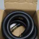 2PCS Swivel End Air Brake Replacement Hose, Dazakoot 3/8 Fit End x 3/8 Swivel End Rubber Air Hose Assembly, SAE J1402 Air Brake Hose for Semi Truck - 36inch