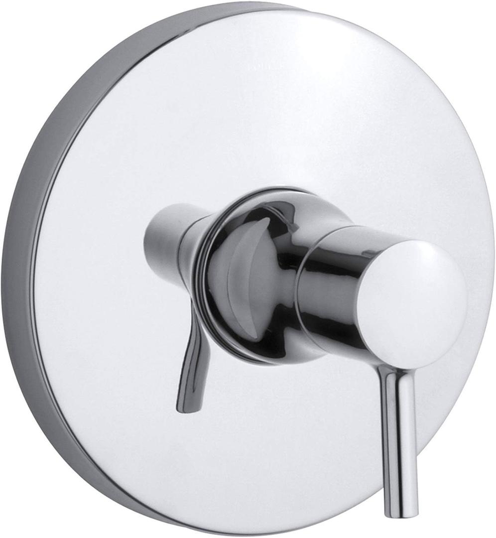 Kohler TS8981-4-CP Rite-Temp Valve Trim With Lever Handle (Polished Chrome)