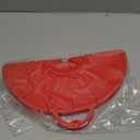 Silicone Splatter Screen for Frying Pan, Foldable Splash Guard, Multi-Use Grease Splatter Guard,Heat-Resistant Trivet Mat, 12" Non-Stick Oil Splatter Guard, Dishwasher Safe, BPA Free-red