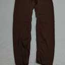 High Waisted Leggings for Women - No Front Seam Tummy Control Yoga Pants for Workout Running No See Through (Medium, Brown)