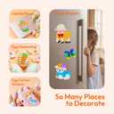 Klever Kits Easter Foil Art Kit for Kids - Arts & Crafts Supplies, Mess Free Coloring, Easter Basket Stuffers, Foil Foam Stickers, Creative Travel Toys, Birthday Gifts for Boys & Girls Ages 4 and Up