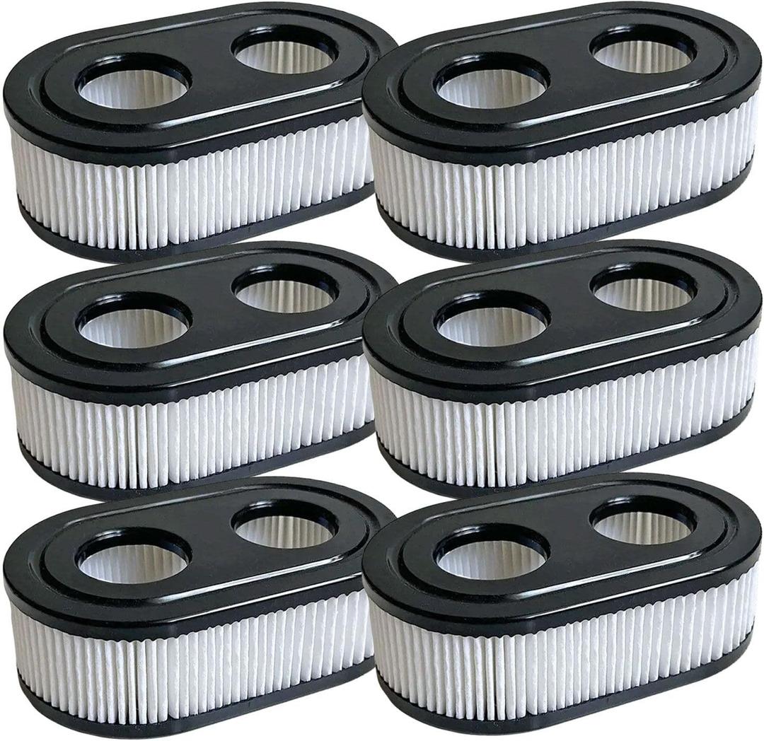 6 Pack 593260 Filter 798452 334404 Cartridge Filter, Lawn Mower Replacement Filters for 4247 5432 5432k 09P00 09P702 550E 500EX 550EX 625 575EX Series Engine