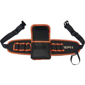 Tool Belt,9-Pockets Heavy Duty Padded Tool Belts for men and Women,for Garden,Electrician,Carpenter,Construction,Work Apron,Black+Yellow