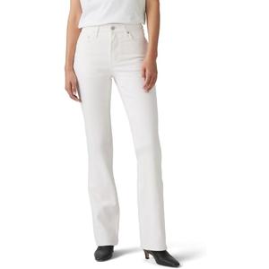 Levi's Women's 725 High Rise Bootcut Jeans (32 Short, Soft Clean White)