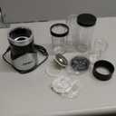 Ganiza Smoothie Blender, 900W Blenders for Shakes and Smoothies, 15-Piece Personal Blender and Grinder Combo for Kitchen, Smoothies Maker with 4 BPA-Free Portable Cup, Nutritious Recipe (Black)