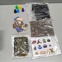 Pasimy 72 Pcs Wizard Party Favors Birthday Decorations with Mini Notebook Black Glasses Pencil Stamp Sticker Gift Bag for Adults Wizard Magical Goody Bag Stuffers Prizes Supplies (Wand)