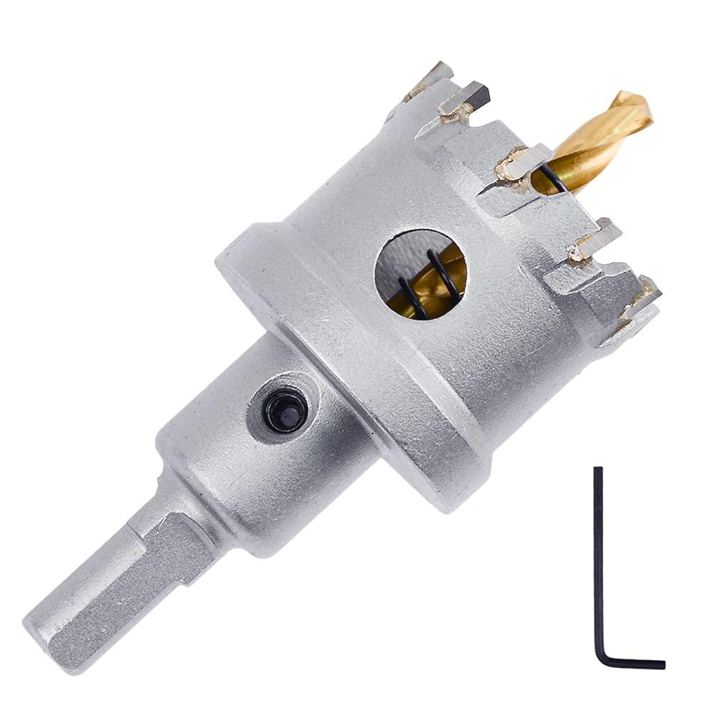 95mm / 3-3/4 Inch Metal Steel Hole Saw Drill Bit, Metal Hole Cutter for Thick Metal,Stainless Steel,Iron and Wood (95mm / 3-3/4 Inch)