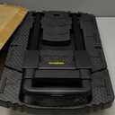 Voipvvii Folding Hand Truck 500lbs, Portable Heavy Duty Dolly Cart, 6 Wheels Collapsible Luggage Cart with 2 Elastic Ropes - Compact Trolley Cart for Easy Moving - Ideal Hand Cart for Travel and More (17, Black)