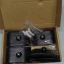 Upriver 4PCS Quilt Hangers for Wall Display, Wooden Tapestry Hangers, Rug Wall Clips for Hanging, Decorate with Your Blanket and Tapestry(Light, 4 Clips with Hardware)