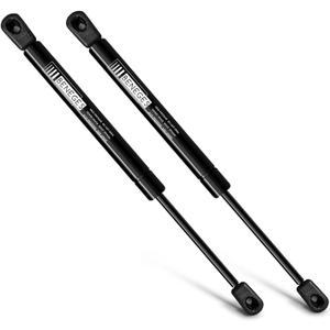 2PCS Gas Charged Lift Supports Spring Struts Shocks Dampers Force 24Lbs/107N Per Prop, Force Per Set 48Lbs/214N,Extended Length 12 inches C16-03795