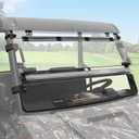 Flip Up Windshield for Polaris Ranger Midsize 570 500 SP 570 Accessories, 1/5" Hard Coated Polycarbonate Adjustable Windscreen Window, Can be full Open/Closed/Vented Window(Not Fit FullSize)