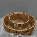 Hanging Light Lamp Shades Boho Rattan Lamp Shades, Woven LampShades for Floor Lamps Rattan Pendant Lights Boho Lamp Ceiling Light, Plug in Pendant Light Fixtures Hanging Lamp 1.54lb, 12 Inch-Lantern Shade