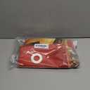 BlissYard Christmas Door Cover 71x35 Inch Red and Gold Gift Wrap Door Banner, Elegant Holiday Decoration for Front Door, Indoor Outdoor Winter Party Backdrop, Merry Xmas Door Hanging Decor