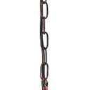 NOXARTE Vintage Pendant Light Lantern Ceiling Light Fixture with Glass Shade Adjustable Chain for Kitchen Island Farmhouse Loft Porch Width 7 Inch x Height 15 Inch