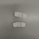 Feekoon 2 Pack Goggle Clip, Ski Helmet Goggle Clip Replacement, Ski Goggles Retention System, Winter Sports Accessories (White)