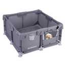 Puppy PlayPen, 282815 in Dog Play Pen Indoors,Small Animals Playpen with Gate for Chick/Kitten/Puppy/Guinea Pig/Rabbits/Hamster/Chinchillas