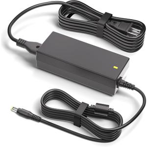 12V Power Cord Compatible for Sceptre Monitor - Fit for Sceptre EC Series 32" 30" 27" 24" 22" 20" 19" 15" E205W E225W E248W E275W Screen LED-Lit Supersonic Monitor Adapter Power Supply