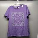 Colorful Bandana T-Shirt T-Shirt (XL, Purple Heather)