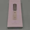 Cordless Curling Iron Brush, 3-in-1 Travel Hair Curler Straightener Brush, 7000mAh Rechargeable Mini Curling Iron Tool, 4 Temperatures/Fast Heating/Anti-Scald/Anti-Frizz Hot Rollers