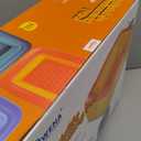 Inflatable Family Swim Play Center Pool, 82" x 56" x 25" Giant Blow Up Pool Summer Water Fun with Inflatable Soft Floor for Family, Garden, Outdoor, Backyard (Orange)