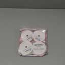 Ribbli Pink Satin Ribbon 3/8 Inch x 4 Rolls Total 40 Yards- White Pink Ribbon for Gift Wrapping Craft Wedding Decoration