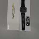 Smart Watch, 1.43" AMOLED-3D Military Smartwatch for Men Women (Answer/Make Call), Flashlight/130+ Sports/60 Days, Heart Rate/Sleep Monitor, IP68 Waterproof Fitness Activity Tracker for Android iOS