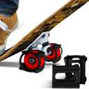 Skateboard Tricks Fast - Perfect for Complete Beginners and Beyond. Fast, Safe, and Easy - Skateboard Accessories for Wheels (Black)