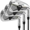 TaylorMade Golf Qi Max Irons Steel, Left, KBS Max 85 MT Steel, Regular, 5-PW, AW
