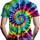 Casual Tiger Graphic T-Shirt for Men Novelty Animal Pattern Short Sleeve Shirts, Small (XL)