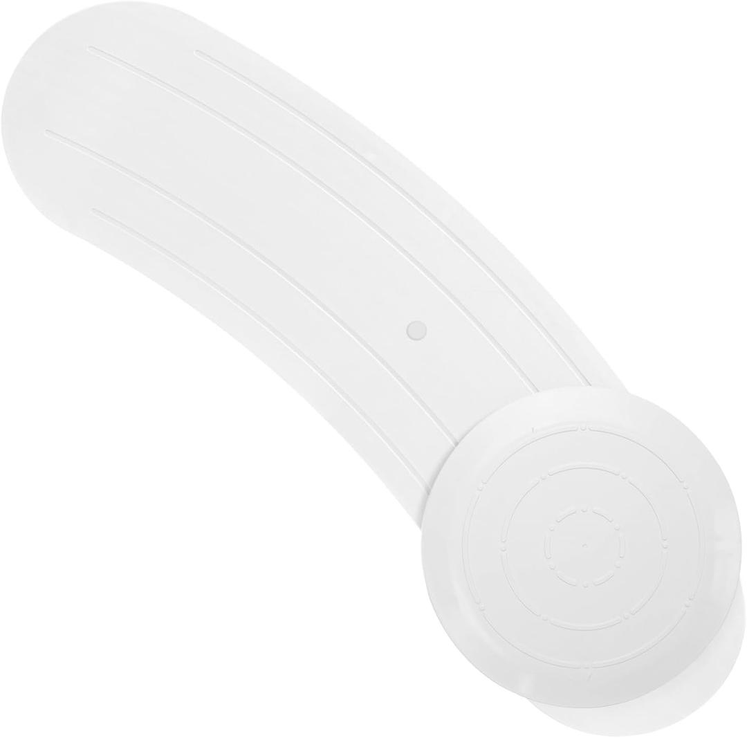 Slide Transfer Board with Turntable, Sliding Board for Smooth Pain-Free Transfers from Wheelchair to Bed Toilet Car, Non-Slip Texture for Seniors Disabled Patients, 440LBS, 33.9"L x 9.1"W, White