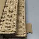 13x13x13 Storage Cube Bins Set of 4, Storage Baskets for Shelves, Natural