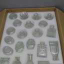 36Pcs Bud Vases Set Small Vintage Glass Bottles Clear Bud Vases in Bulk Multiple Shape Cute Glass Vases for Rustic Wedding Centerpieces Table Decorations and Home Decor(Clear)