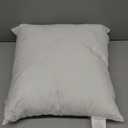 Artscope Synthetic Down Pillow Insert, 18x18 Down Alternative Throw Pillow Insert. Ultra Soft Fluffy Sleeping Pillow with 100% Cotton Cover, Decorative Pillows-White.