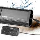 Marine Bluetooth Amplifier Waterproof Class D Amp UTV Amp 4 Channel with Controller for Boat Golf Motorcycle Hidden Installation