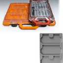Adapter Board Compatible with Klein MODBOX, Compatible with Milwaukee Packout Toolboxes, Snap-On Storage Mounting Bracket, Workshop Organization System, Tool Storage Connector (1/2 Pcs)
