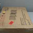 Freestanding Pet Gate for Dogs, Foldable Wooden Dog Gate for House, Extra Wide Indoor Pet Barrier for Stair, Doorway, Hall, Support Feet Included, 120 Inch Wide, 6 Panels 24", Brown