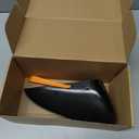 Left Driver Side Mirror Cover Cap Compatible with Ford Fusion 2013-2021 With Turn Signal Glossy Black (Not Fit SE Model)