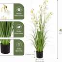 4FT Tall Potted Lily of the Valley Artificial Plant