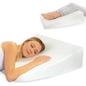 Xtreme Comforts Wedge Pillows - 7" Memory Foam Bed Wedge Pillow for Sleeping (1Pk)