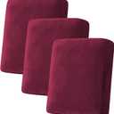 Sofa Cover for 1 seat Cushion Couch, 1 Piece Velvet Couch Cover Stretch Recliner Chair Cover Furniture Sofa Loveseat Cover Protector (Velvet)