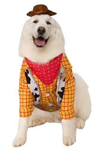 Toy Story: Woody Pet Costume for For Dogs or Cats by Rubies, XXL