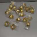 Zhehao 50 Pcs Gold Napkin Rings, Elegant Metal Napkin Holders Buckle for Wedding, Christmas, Thanksgiving & Fall Dinner Table Decor - Reusable for Banquets, Parties, Anniversaries(Vintage)