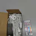 LitHome 38FT Color Changing Icicle Lights for Outside, 35 Colors Christmas Icicle Lights Outdoor with Remote Plug in, RGB Icicle Christmas Light Indoor Connectable for Holiday Roof Home Decor (RGB (Red, Green, Blue))